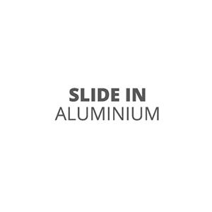 Shop 4 Slide in Aluminium