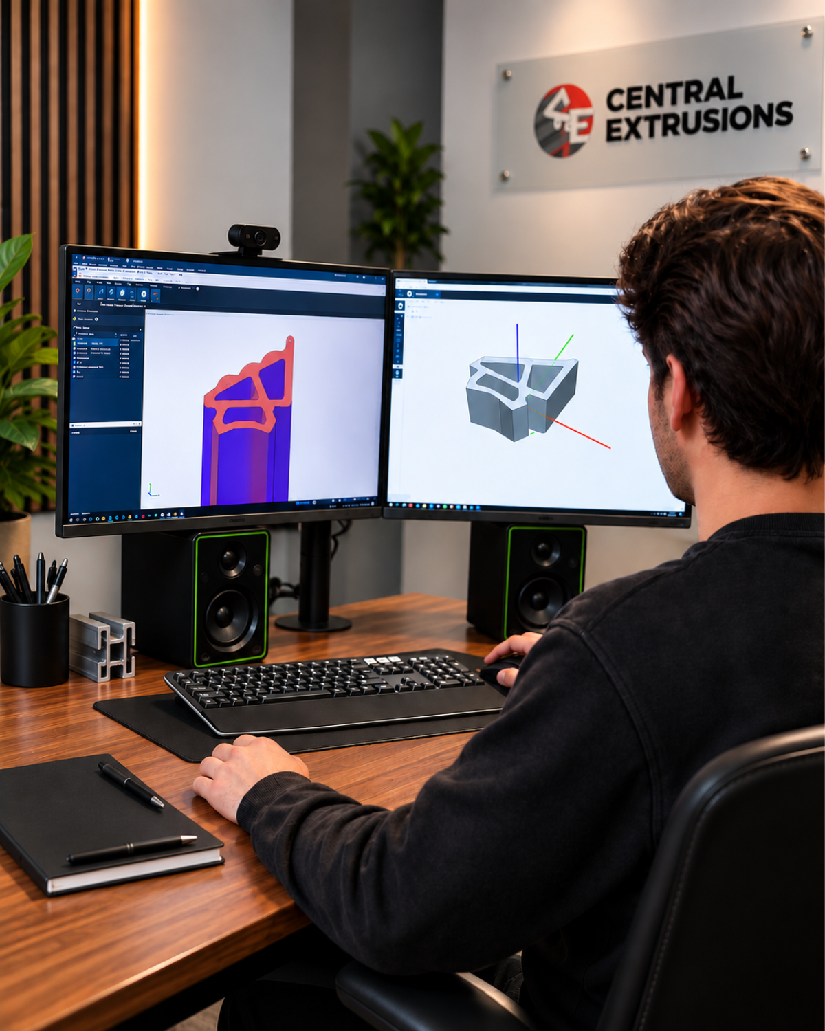 Bespoke extrusion design and manufacturing