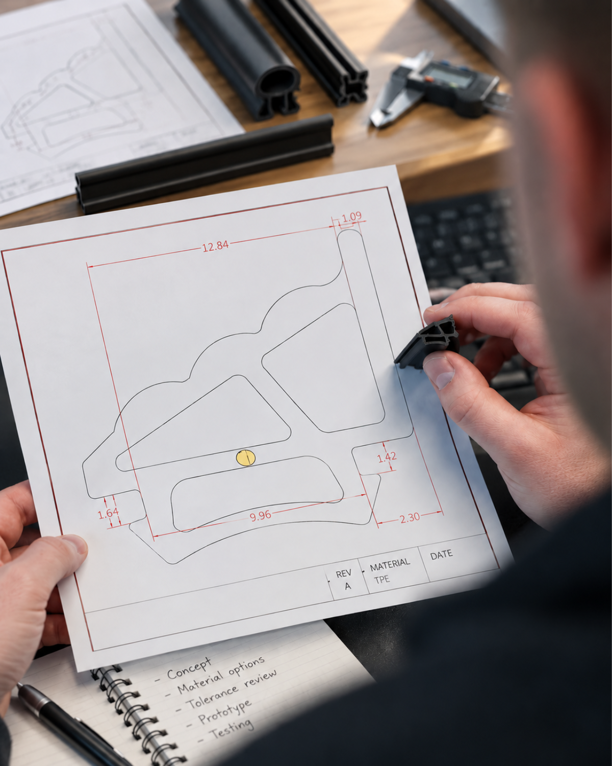 Product development and CAD design at Central Extrusions